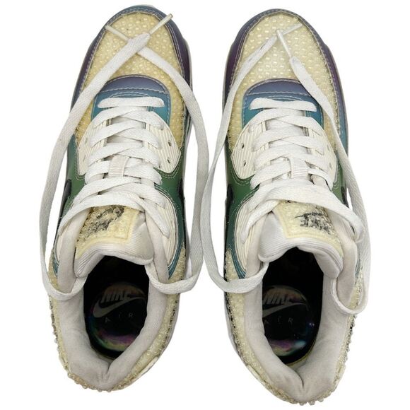 Nike Air Max 90 Bubble Pack White Size 7 - Picture 6 of 10